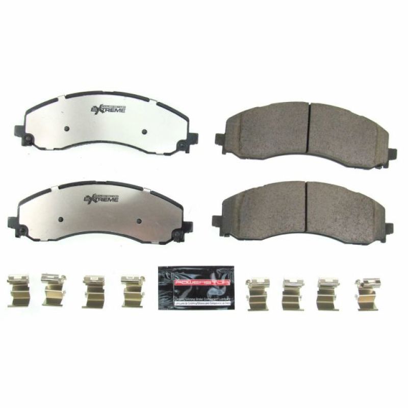 Power Stop 2019 Ram 2500 Front Z36 Truck & Tow Brake Pads w/Hardware Brake Pads - Performance PowerStop