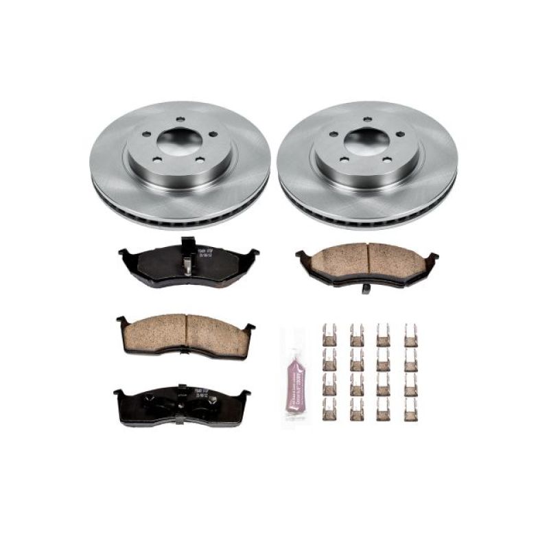 Power Stop 98-04 Chrysler Concorde Front Autospecialty Brake Kit Brake Kits - OE PowerStop