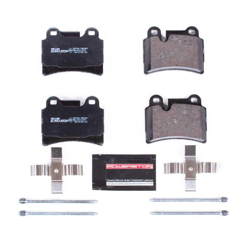 Power Stop 2010 Volkswagen Touareg Euro-Stop ECE-R90 Rear Brake Pads Brake Pads - OE PowerStop