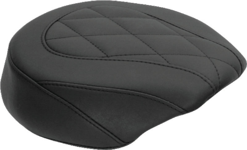 Mustang 09-21 Suzuki Boulevard C50/C50T Standard Touring 2PC Seat w/Driver Backrest - Black Two-Piece Motorcycle Seats Mustang Motorcycle