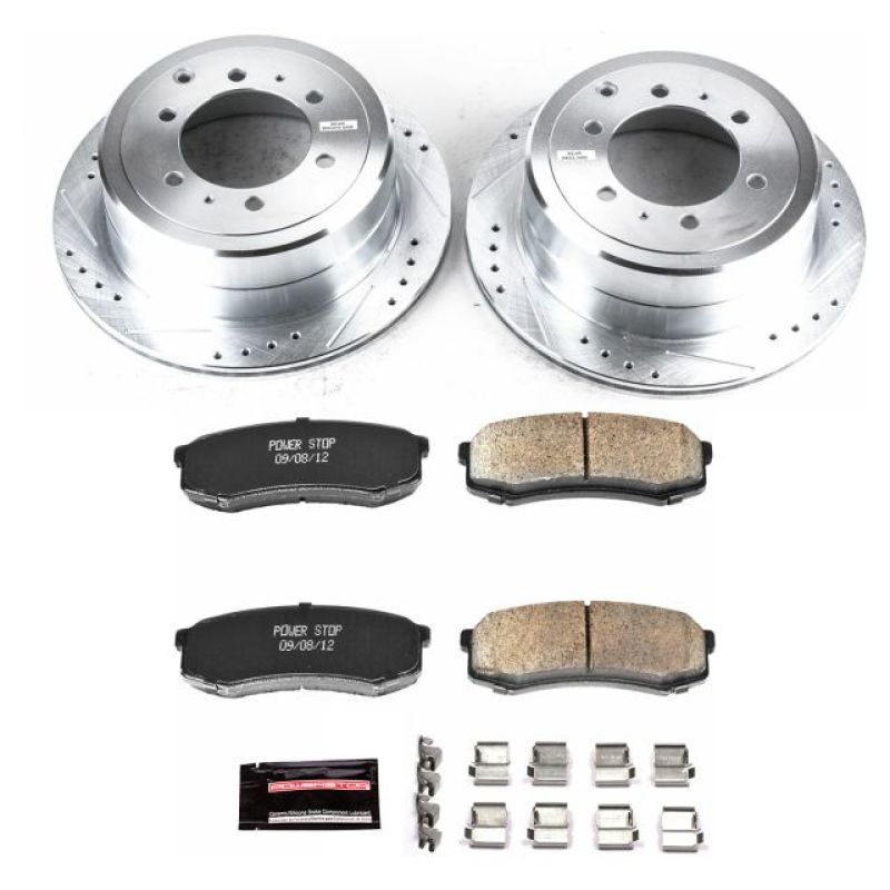 Power Stop 96-97 Lexus LX450 Rear Z23 Evolution Sport Brake Kit Brake Kits - Performance D&S PowerStop