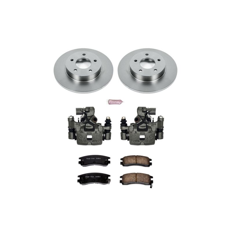 Power Stop 94-96 Cadillac DeVille Rear Autospecialty Brake Kit w/Calipers Brake Kits - OE PowerStop
