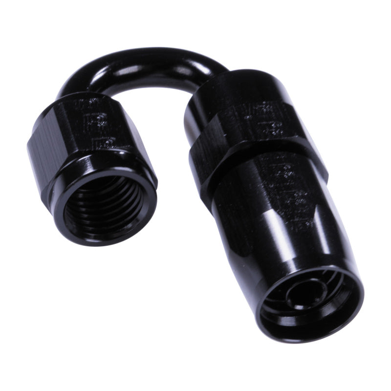 Russell 4AN ProClassic 180 Degree Hose End - Black Fittings Russell