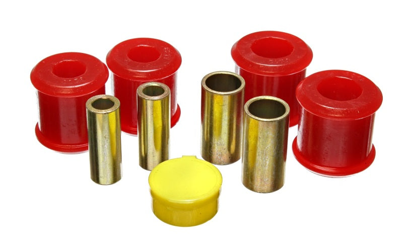 Energy Suspension 97-01 Ford Escort Rear Track Arm Bushing Set - Red Bushing Kits Energy Suspension