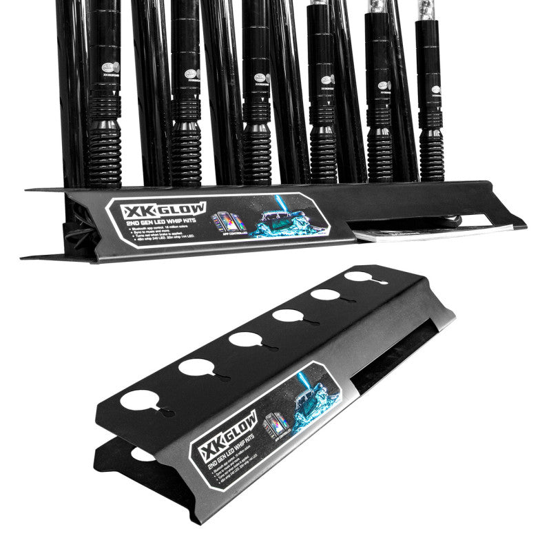 XK Glow Whip Dealer Display XKchrome Smartphone App Marketing XKGLOW