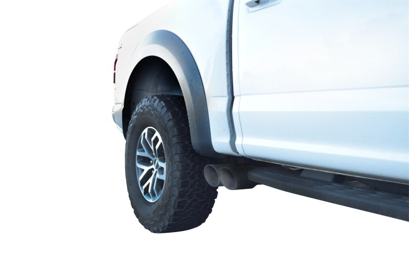 Gibson 17-19 Ford F-150 Raptor 3.5L 3in Cat-Back Super Truck Exhaust - Black Elite Catback Gibson