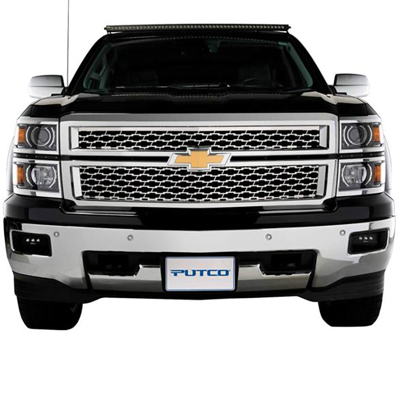 Putco 14-15 Chevy Silv LD - (LTZ/High Country Only) Bowtie Grille Grilles Putco