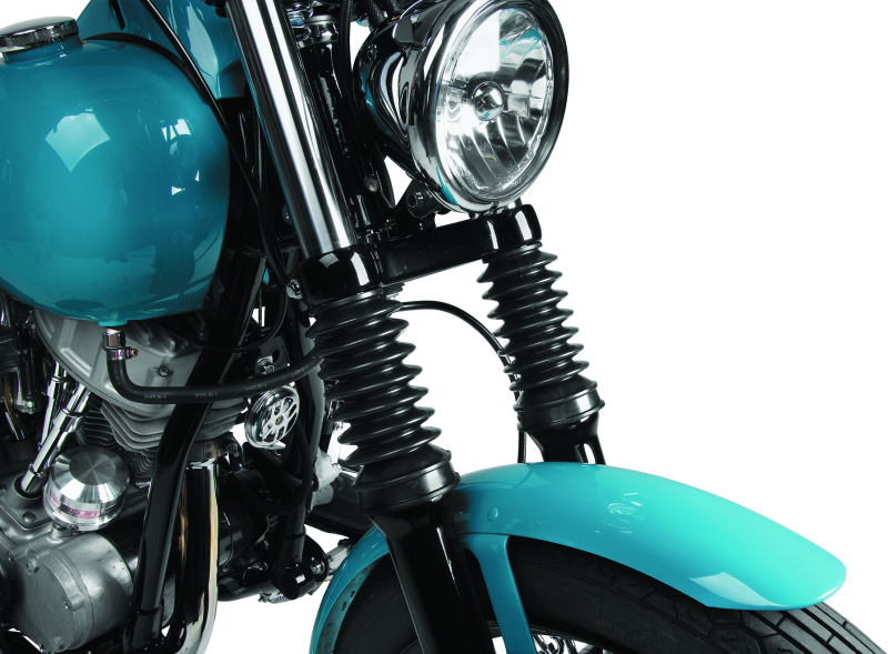 Bikers Choice 41MM Black Fork Boots Pr Fork Assemblies Bikers Choice