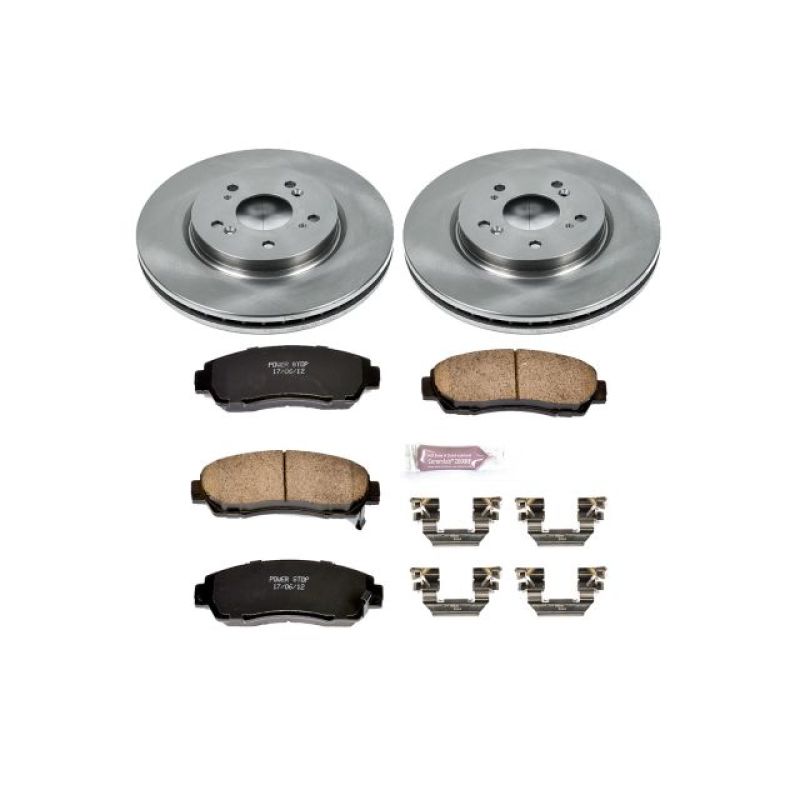 Power Stop 07-12 Acura RDX Front Autospecialty Brake Kit Brake Kits - OE PowerStop