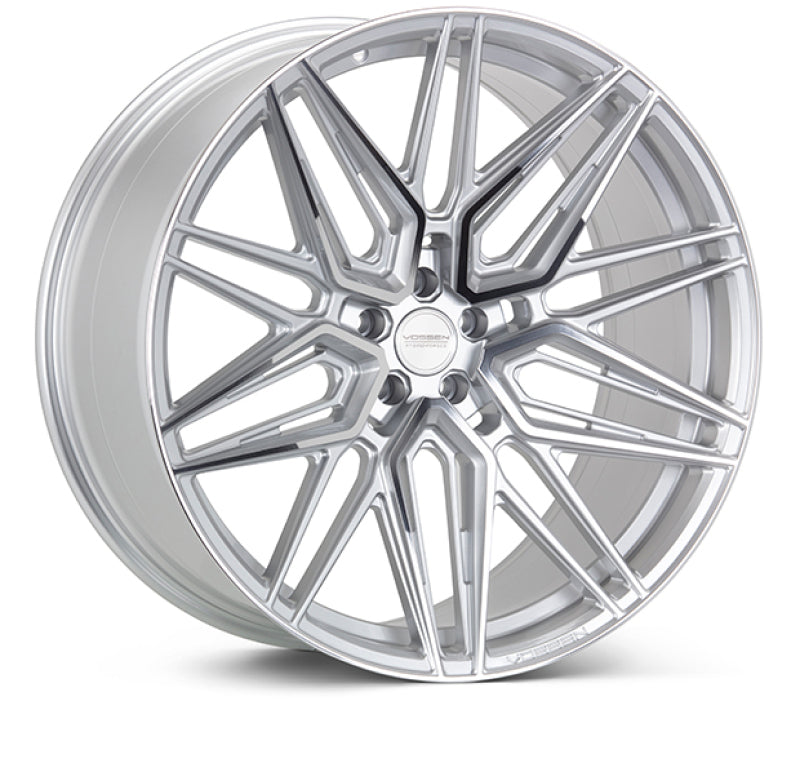 Vossen HF-7 21x10.5 / 5x112 / ET35 / Deep Face / 66.5 - Silver Polished Wheel Wheels - Forged Vossen