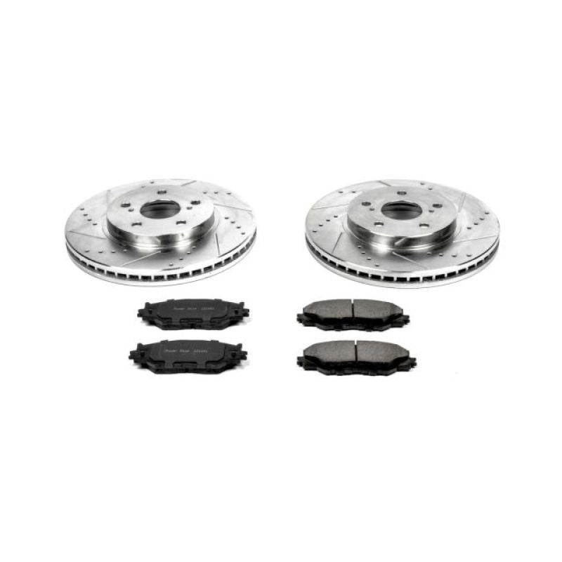 Power Stop 06-15 Lexus IS250 Front Z23 Evolution Sport Brake Kit Brake Kits - Performance D&S PowerStop