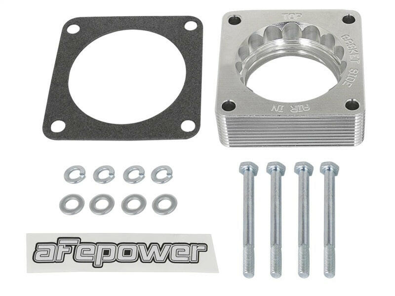 aFe Silver Bullet Throttle Body Spacer 03-06 Nissan 350Z V6 3.5L (VQ35DE) Throttle Body Spacers aFe