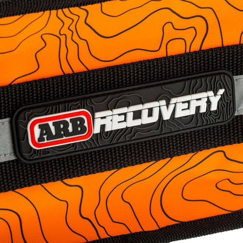 ARB Micro Recovery Bag Orange/Black Topographic Styling PVC Material Tow Straps ARB