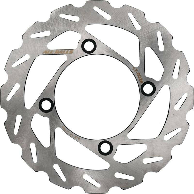 All Balls Racing 09-14 Yamaha YFM550 Grizzly Brake Disc Front Brake Rotors - OE All Balls Racing