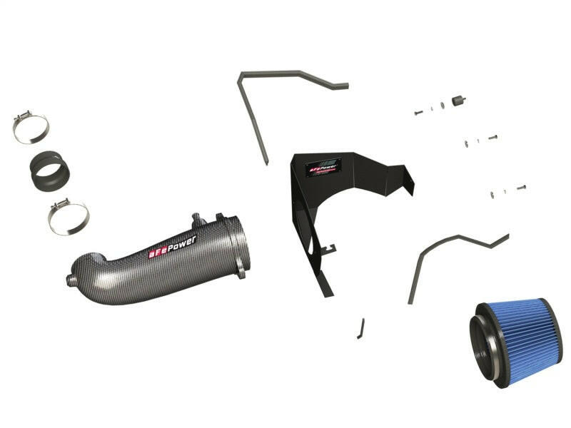 aFe MagnumFORCE Intakes Stage-2 P5R Carbon Fiber AIS 11-17 Dodge Challenger/Charger V8-5.7L Hemi Cold Air Intakes aFe