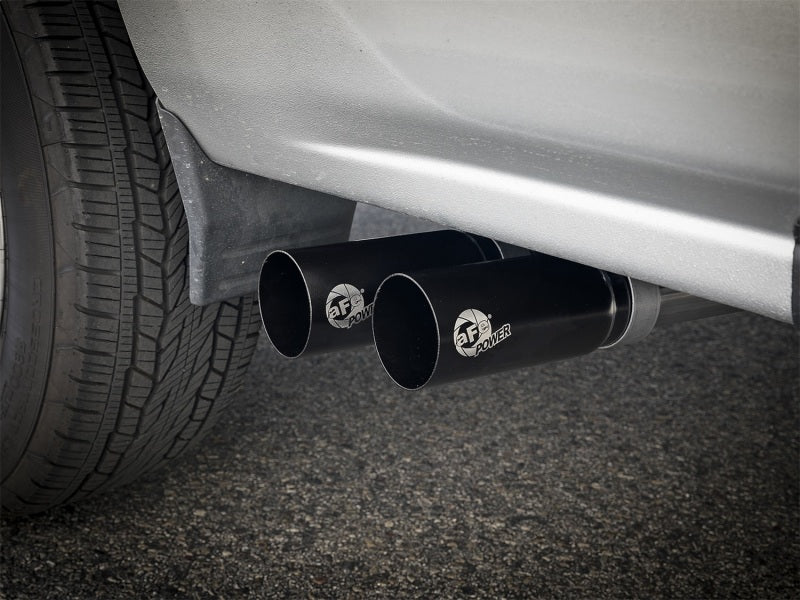 aFe Rebel Series 3in to 2.5in 409 SS Cat-Back Exhaust w/ Black Tips 09-18 GM Silverado/Sierra 5.4L Catback aFe