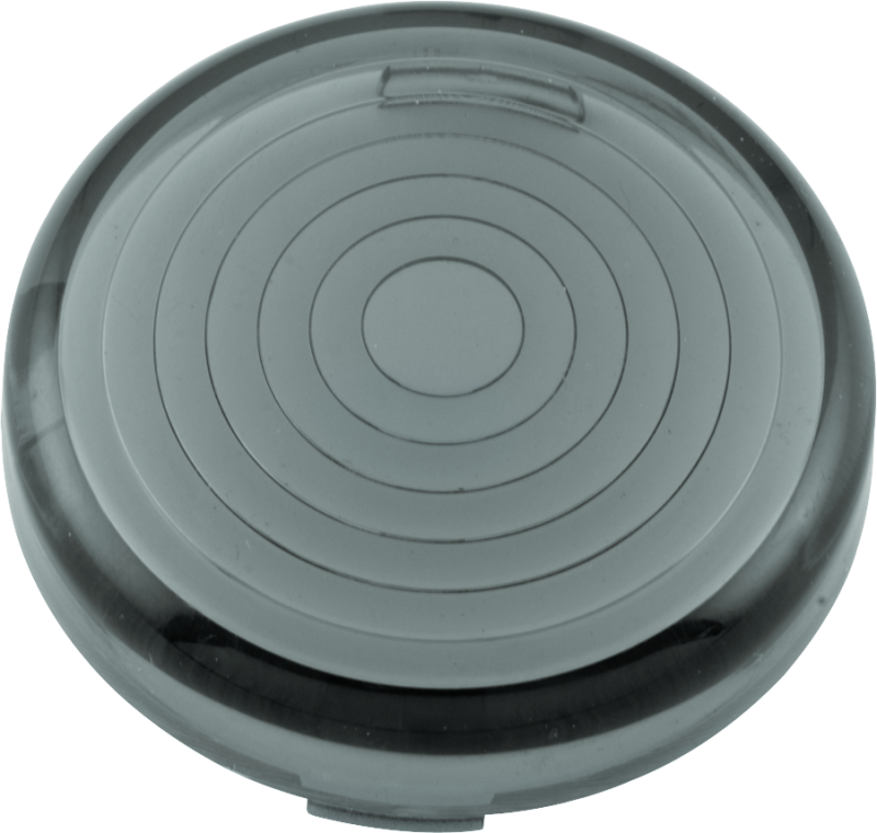 Bikers Choice Replacement Smoke Lens For LED Bullet Turn Signal Lights Corner Bikers Choice