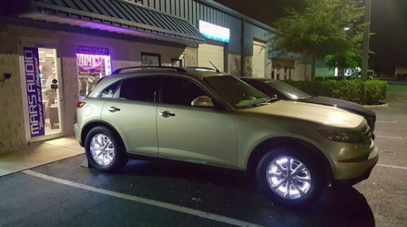 Oracle LED Illuminated Wheel Rings - Double LED - White Light Strip LED ORACLE Lighting