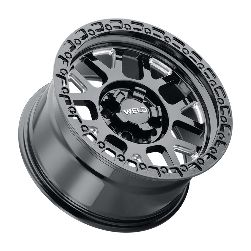 Weld Off-Road W105 17X9.0 Cinch 6X135 6X139.7 ET00 BS5.00 Gloss Black MIL 106.1 Wheels - Cast Weld