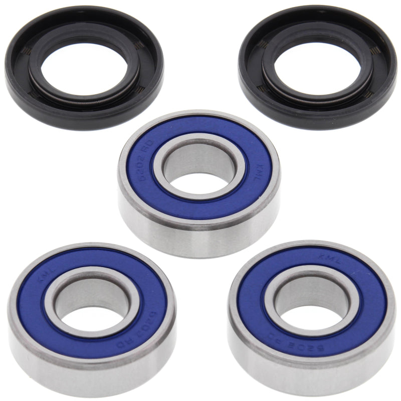 All Balls Racing 98-00 Kawasaki KX80 Wheel Bearing Kit - Rear Wheel Bearings All Balls Racing