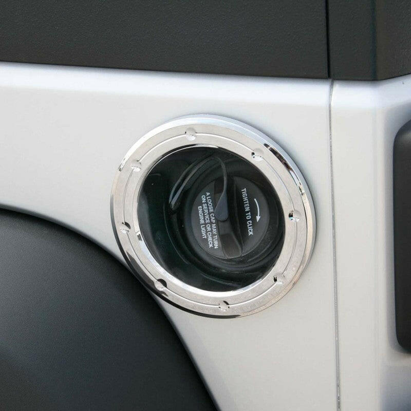 Putco 07-18 Jeep Wrangler (4 Door) Fuel Tank Door Cover Exterior Trim Putco