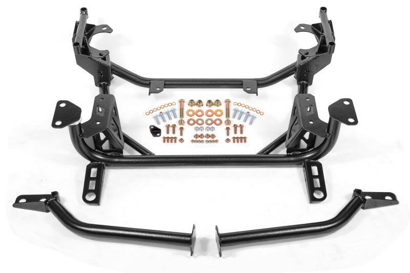 BMR 15-20 Ford Mustang Street Version (DOM) K-Member - Black Hammertone Crossmembers BMR Suspension
