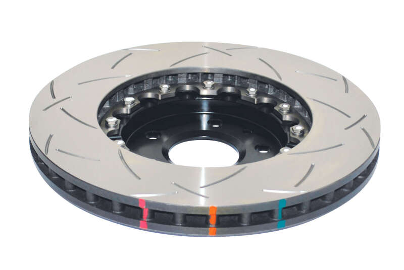 DBA 13-14 Chevy Corvette Z7 / Z51- Including Stingray T3 5000 Series Slotted Rotor Black Hat - Front Brake Rotors - 2 Piece DBA