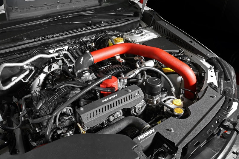PERRIN 22-25 Subaru WRX Front Mount Intercooler Kit (Red Tubes & Silver Core) Intercoolers Perrin Performance