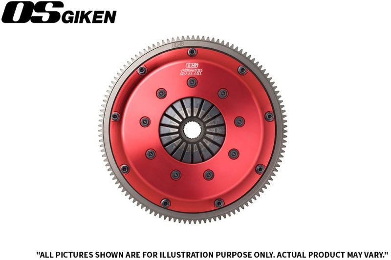OS Giken Nissan Skyline BNR34 Dampened Twin Plate Clutch w/ Soft Diaphragm (Move Alt Kit Incl) Clutch Kits - Multi OS Giken