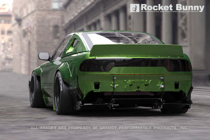 GReddy 89-93 Nissan 240SX Full Rocket Bunny 180/240SX Wide Body Aero Kit w/ Wing Body Kits GReddy