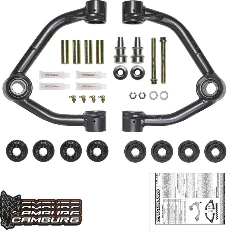 Camburg Chevy/GMC Colorado 2WD/4WD 15-22 1.25in Performance Uniball Upper Arms Suspension Arms & Components Camburg