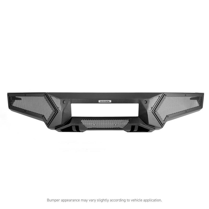 Go Rhino 22-26 GM Silverado/Sierra 1500 Element Front Bumper w/ Fixed Lightbar Mount - Tex. Blk Bumpers - Steel Go Rhino