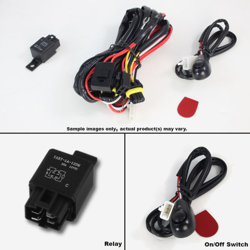 Spyder Ford F250 F350 F450 F550 XLT 2011-2016 OEM Style Fog Lights W/Switch- Clear FL-FF25011-C Fog Lights SPYDER