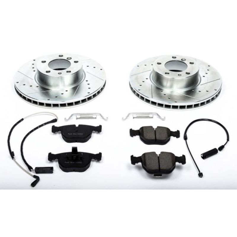 Power Stop 97-00 BMW 540i Front Z23 Evolution Sport Brake Kit Brake Kits - Performance D&S PowerStop