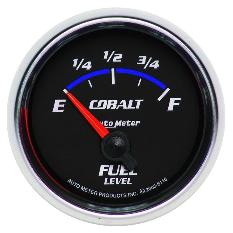 Autometer Cobalt 52mm 240 E/33 F SSE Fuel Level Gauge Gauges AutoMeter
