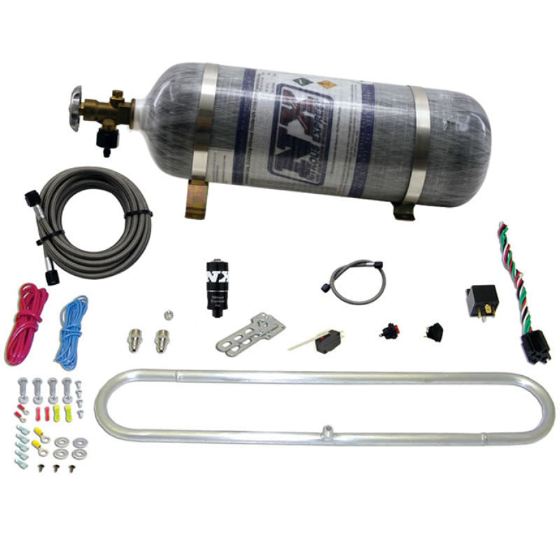 Nitrous Express N-Tercooler System for CO2 w/Composite Bottle (Remote Mount Solenoid) Intercooler Sprayers Nitrous Express