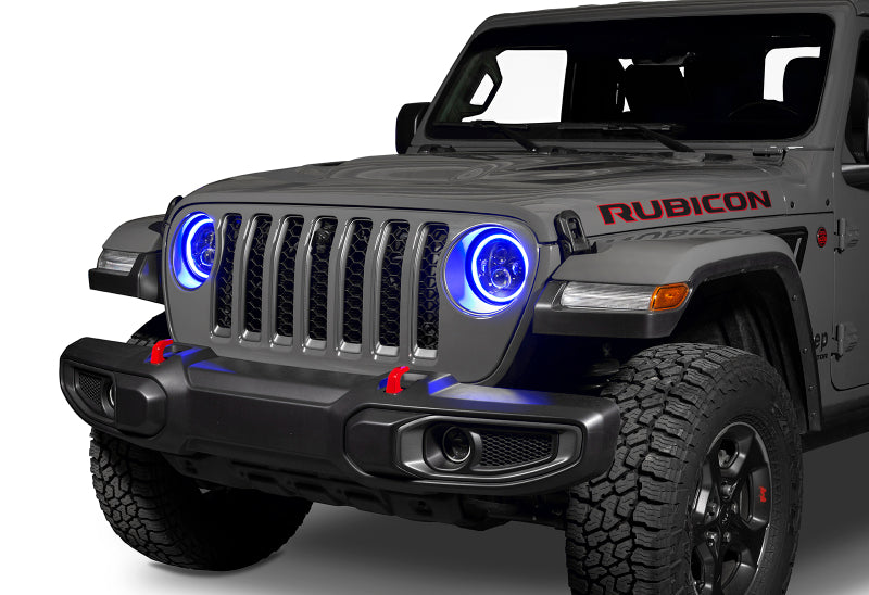 Oracle Jeep Wrangler JL/Gladiator JT 7in. High Powered LED Headlights (Pair) - Dynamic Headlights ORACLE Lighting