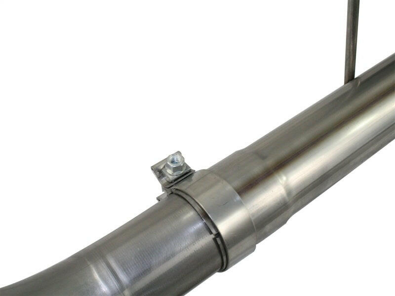 aFe MACHForce XP Exhausts Cat-Back SS-409 EXH CB Toyota Tundra 10-11 V8-5.7L 145.7 WB (blk tip) Catback aFe