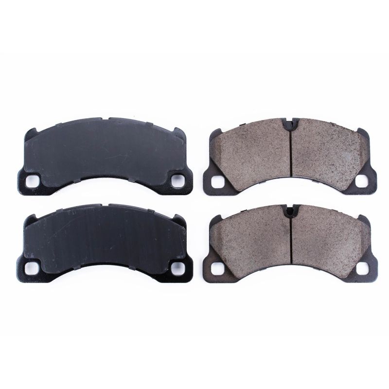 Power Stop 2008 Porsche Cayenne Front Z17 Evolution Ceramic Brake Pads w/Hardware Brake Pads - OE PowerStop