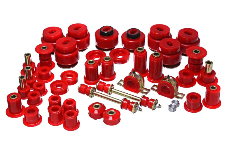 Energy Suspension 07-10 Chevy/GMC Hyper-Flex Master Bushing Set - Red Bushing Kits Energy Suspension