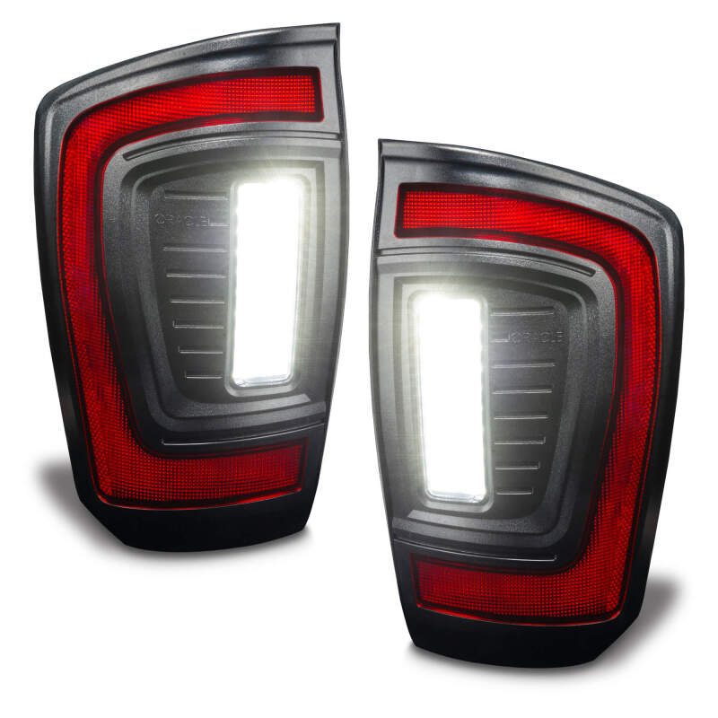 Oracle Lighting 2016-2023 Gen 3 Toyota Tacoma Flush Style LED Tail Lights Tail Lights ORACLE Lighting