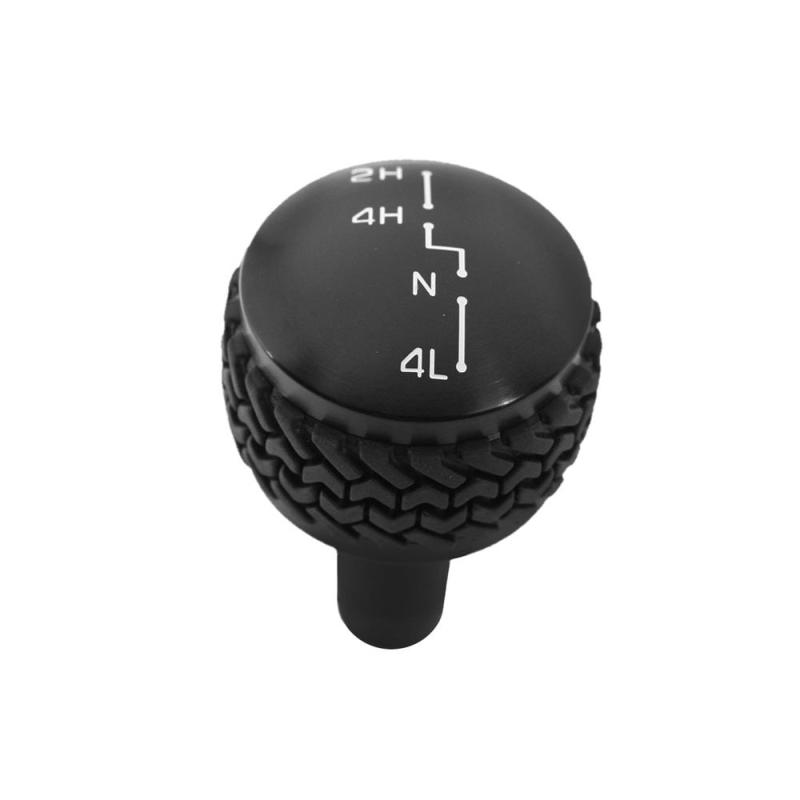 DV8 Offroad 2007-2018 Jeep JK 4WD Shift Knob Black Finish Shift Knobs DV8 Offroad