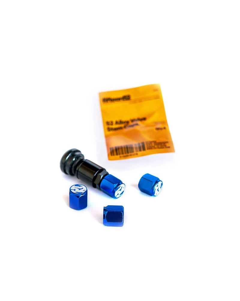 Fifteen52 Valve Stem Cap Set - Blue - 4 Pieces Wheel Accessories fifteen52