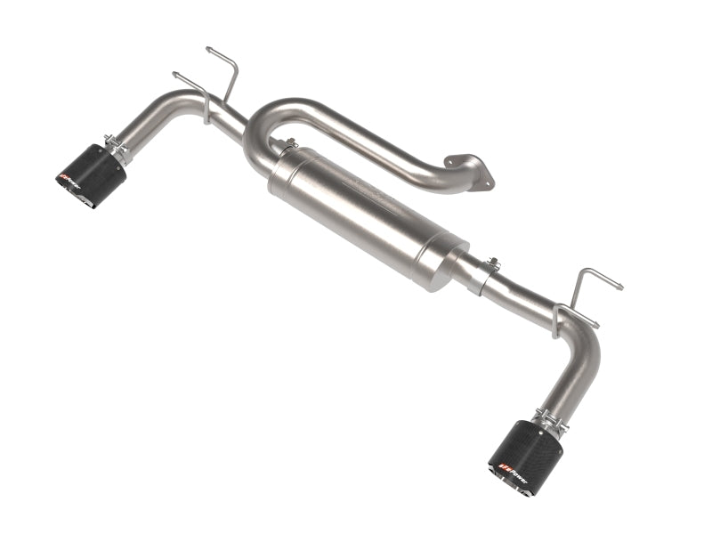 aFe 2023+ Mazda CX-50 Takeda 2.5in 304 SS Axle-Back Exhaust System w/ Carbon Fiber Tips Axle Back aFe