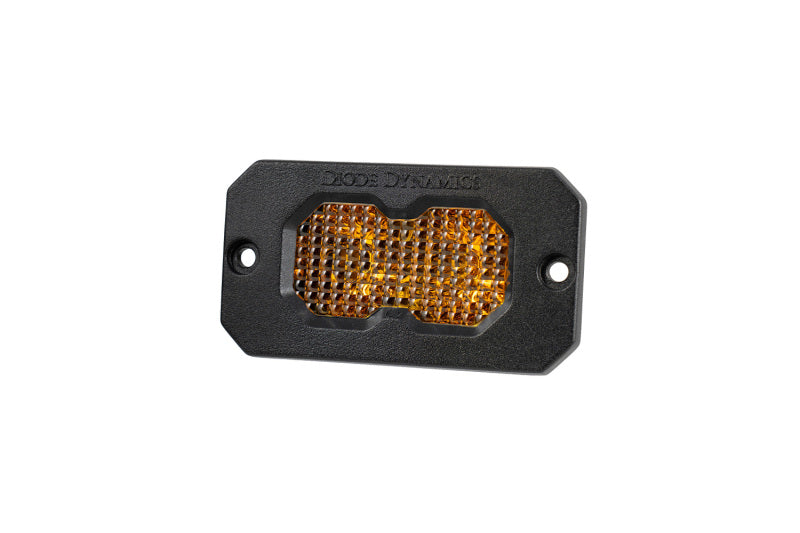 Diode Dynamics C2 2.0 Sport Yellow Flood Flush ABL (Single) Light Accessories and Wiring Diode Dynamics