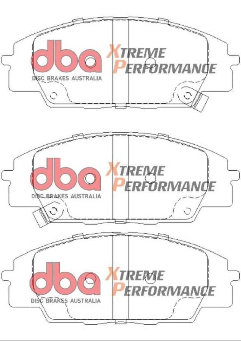 DBA 06-11 Honda Civic Si XP Performance Front Brake Pads Brake Pads - Performance DBA