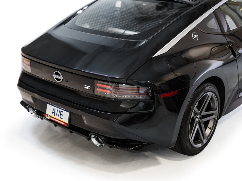 AWE Tuning 2023 Nissan Z RZ34 RWD Track Edition Cat-Back Exhaust System w/ Chrome Silver Tips Catback AWE Tuning