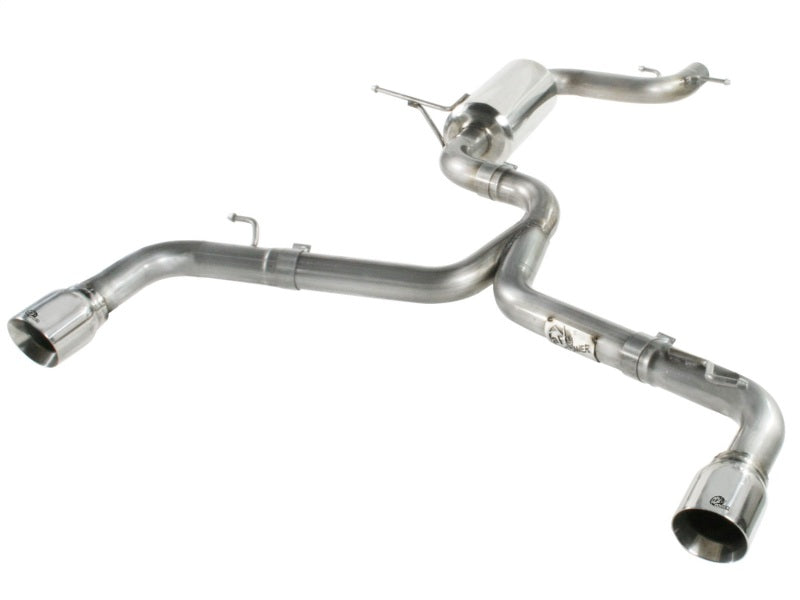 aFe MACHForce XP Exhaust 304SS Cat-Back w/ Polished Tips 12-13 VW Beetle L4 2.0L (t) Catback aFe