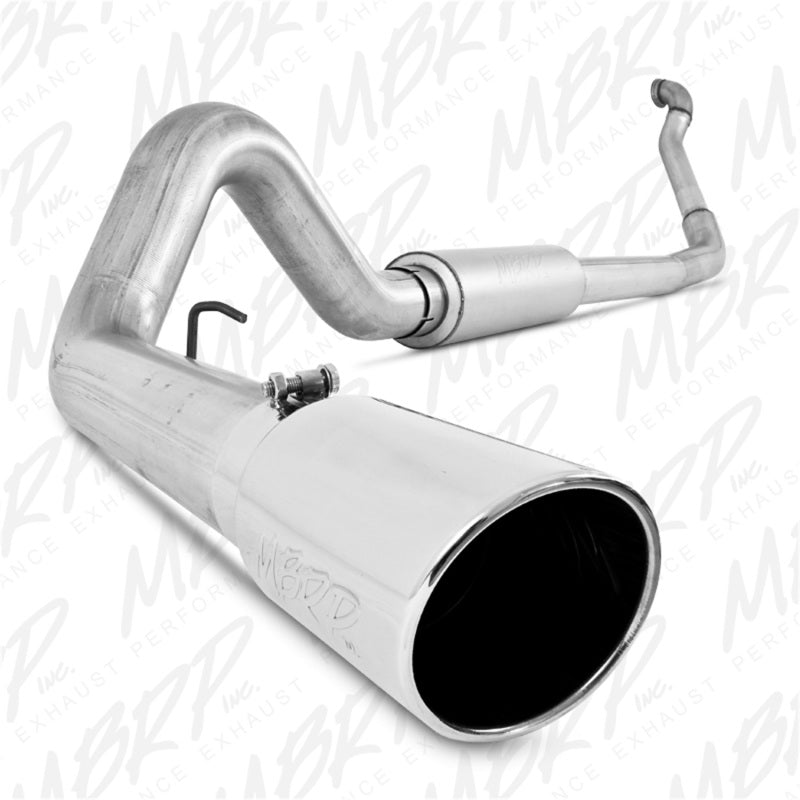 MBRP 1994-1997 Ford F-250/350 7.3L Turbo Back Single Side Off-Road (Aluminized downpipe) Turbo Back MBRP