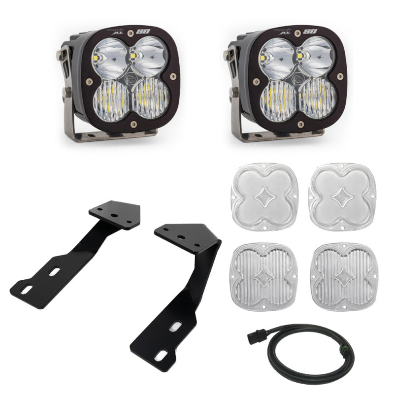Baja Designs 19-23 Mercedes Sprinter XL 80 A-Pillar Kit Light Bars & Cubes Baja Designs
